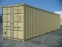 40'HC TAN RAL 1001 shipping containers